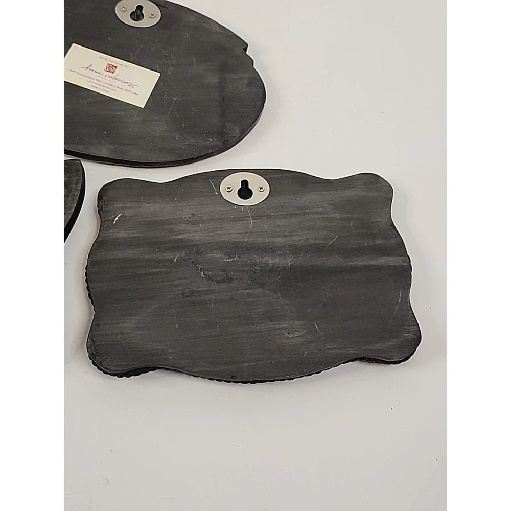 VTG Home Interiors Western Rodeo Buckle Wall Plaques‎ Horse Star Bronco Set of 3